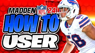 Madden 24 Defensive Tips  MASTER Your User Ability in Madden NFL 24 [upl. by Sinnoda948]