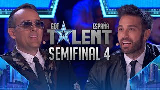 PROGRAMA COMPLETO Números nunca antes vistos y mucha PASIÓN  Semifinal 04  Got Talent España T5 [upl. by Mitzi493]