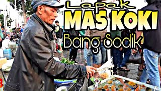 PASAR JATINEGARA  LAPAK MAS KOKI BANG SODIK  Mantan Petinju Indonesia [upl. by Amees]