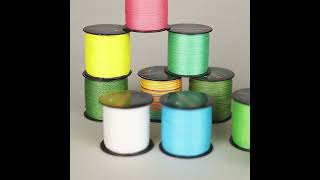 Super Strong Antiabrasion Fishing Line 4Strand Multifilament PE Braided Line [upl. by Ahseena361]