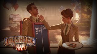 BioShock Infinite Rosalind Robert Lutece All Scenes and Dialogue Heads or Tails [upl. by Ober514]