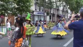 La Bolivie Bolivia au Carnaval Tropical de Paris 2013 [upl. by Ailehs]