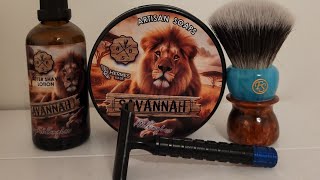 Wet shaving BBS  Savannah  a trip back to the 90s [upl. by Pharaoh]