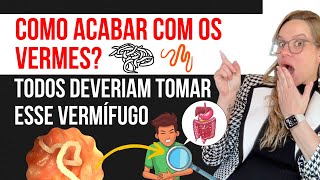 Remédio para VERMES  Por que todos os adultos deveriam tomar [upl. by Yelssew329]