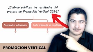 CUÁNDO se publican los RESULTADOS de la PromociónVertical2024 [upl. by Nyleda]