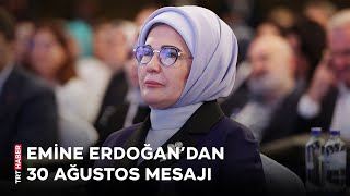 Emine Erdoğandan 30 Ağustos Zafer Bayramı Özel Konserine ilişkin video paylaşımı [upl. by Alderman]