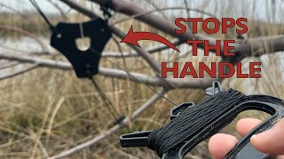 Handle Stopper For Your Duck Decoy Jerk Line  Never Lose your Handle Again [upl. by Darlene873]