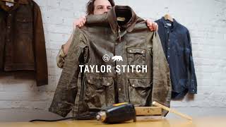 How To ReWax Your TS Jacket  Taylor Stitch Care Guide [upl. by Horacio]