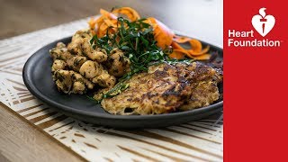 Panfried chicken recipe  Heart Foundation NZ [upl. by Theran162]