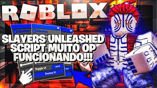 ROBLOX Slayers Unleashed SCRIPT MUITO OP Funcionando 2021 [upl. by Irwin5]