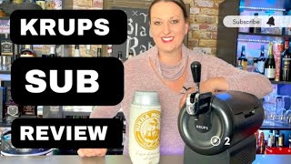 Krups Sub beer dispenser review  Sub draught beer tap [upl. by Leah]