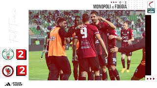 MONOPOLI  FOGGIA 2 a 2 gli Highlights [upl. by Agnimod]