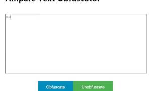 Obfuscate Your Text For Fun with Ampare Text Obfuscator [upl. by Lombardi]
