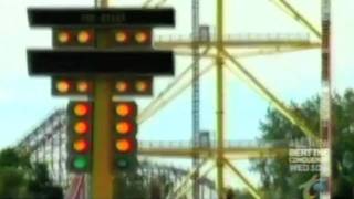 Top Thrill Dragster Cedar Point Travel Channel  Bert the Conqueror [upl. by Ayekal]