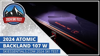 2024 Atomic Backland 107 W  SkiEssentialscom Ski Test [upl. by Clarissa972]