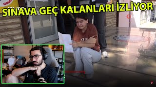 Videoyun Üniversite Sınavına Geç Kalanları İzliyor ve Geç Kalmayı Eleştiriyor [upl. by Lucey]