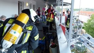 Einsatzübung Feuerwehr Leichlingen 28052013 [upl. by Eizzil]