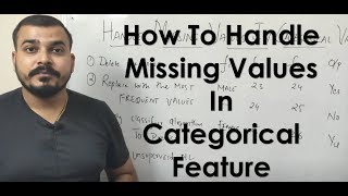 How To Handle Missing Values in Categorical Features [upl. by Vins]