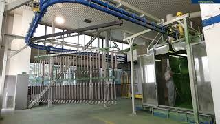 ADAL 120177 Powder coating plant for agriculture [upl. by Chandra164]