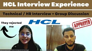 HCL Interview Questions  HCL Interview Experience  HCL Interview Questions for Freshers [upl. by Maurizio]