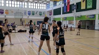 ISSFHK U20 Volleyball Div 2 CIS vs AIS 1st game 9th Oct 2024 [upl. by Kapor]