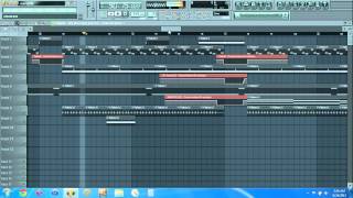 Kanye West  Mercy Ft Big Sean Pusha T and 2 Chainz Instrumental FL Studio Remake cover [upl. by Ashton246]