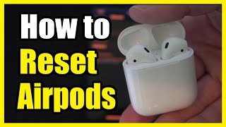 How to Reset your Airpods with your Iphone Easy Tutorial [upl. by Mmada]