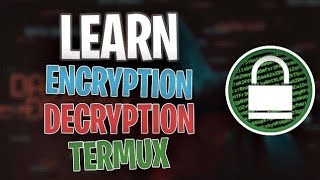 ENCRYPTING AND DECRYPTING MESSAGES  NO ROOT  TERMUX coding termux education smartphone tech [upl. by Simetra]