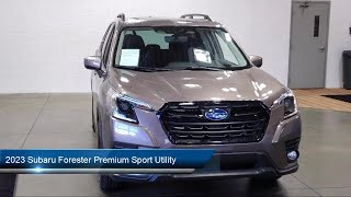 2023 Subaru Forester Premium Sport Utility Akron Canton Wadsworth Cuyahoga Falls Green [upl. by Cyrie671]