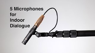 5 Boom Microphones for Indoor Dialogue Cardioid Supercardioid and Hypercardioid [upl. by Torhert768]