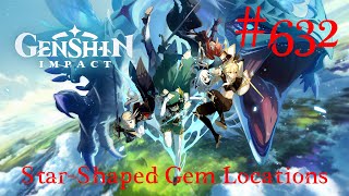 Genshin Impact Walkthrough Part 632  StarShaped Gem Locations No Commentary [upl. by Dede676]