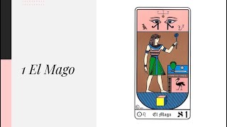 Tarot Egipcio 1 El Mago [upl. by Desmond]