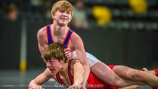 113 – Caleb Scott G of Granite City IL vs Luke Dux R of Neillsville WI [upl. by Irim]