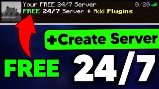 How to Make a FREE 32 gb RAM Minecraft Server 247 [upl. by Coheman]