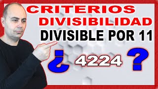 💥CRITERIOS DE DIVISIBILIDAD DEL 11 SÚPER FÁCIL 💥 Múltiplos y Divisores 💥 Primaria 33 [upl. by Livy568]