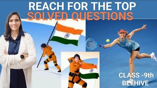 Reach For The Top  Solved Questions  Class9th  Beehive  NCERT Solutions  Important Questions [upl. by Edya118]