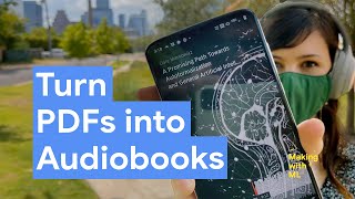 How to convert PDFs to audiobooks with machine learning [upl. by Mafala]