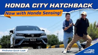 2024 Honda City Hatchback  NOW WITH HONDA SENSING  Philkotse Quick Look [upl. by Suiramad459]