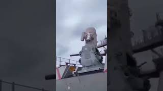 Naval Antiaircraft weapon locks onto civilian airplane [upl. by Neeluj]