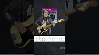 ASTRO ZOMBIES BASS TABS guitar punkbass basscover tabs [upl. by Dougald]