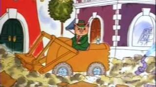 The Busy World of Richard Scarry  Mr Frumbles New Cars [upl. by Ayaladnot]