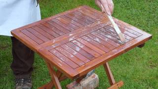 How to apply Treatex Teak Protection [upl. by Rodina]