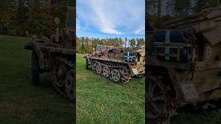 WW2 German military Halftrack [upl. by Dnalro817]