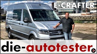 Volkswagen VW eCrafter  Der elektrische VW Crafter im Test  2018  Probefahrt  Review  Deutsch [upl. by Bouley3]