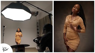 Overhead Studio Lighting Photoshoot Breakdown  Behind The Scenes [upl. by Steinke]