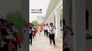 SBS fouji pipe band Bathinda in nagar kiratan sahib any enquiry ☎️ 7814691105 viralvideo shorts [upl. by Eleon]