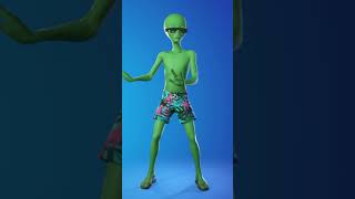 NEW Alien Skin in Fortnite 👽👽👽 shorts [upl. by Stew]