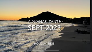 Alykanas Zante Holiday Sept 2023 [upl. by Aratihc]