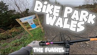 BIKE PARK WALES NEW TRAIL  THE FUNNEL [upl. by Tacita]