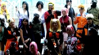 Naruto Cosplay Gathering Anime Expo 2014 [upl. by Aimak]